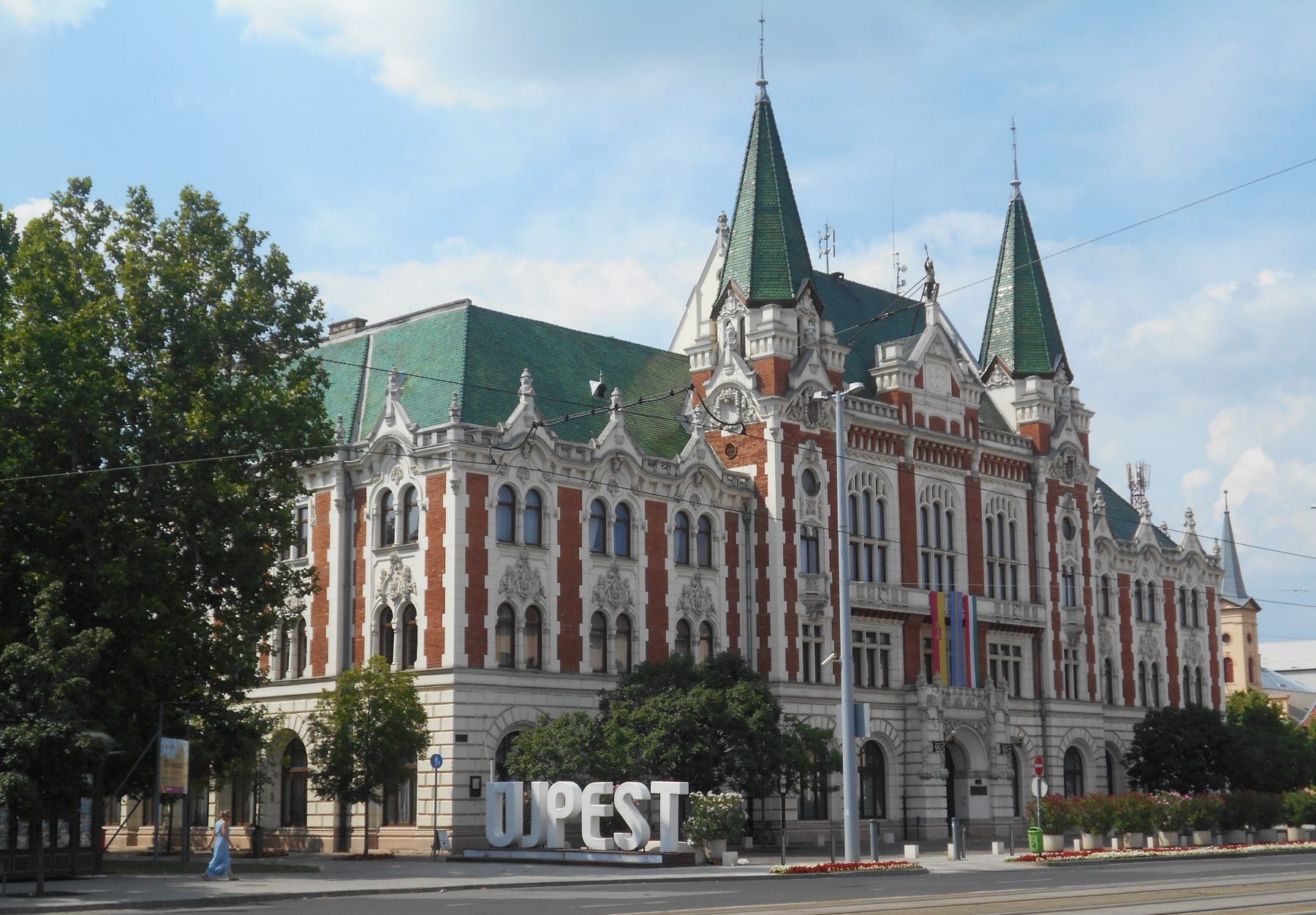 XIV district (Ujpest) town hall - Hungary