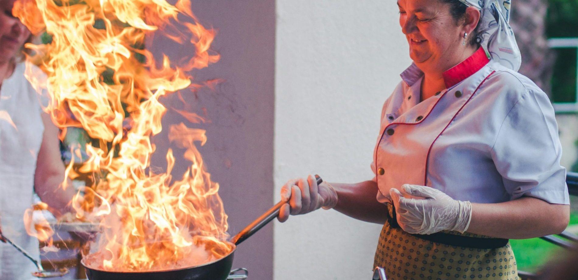 Professonal Chef cooking